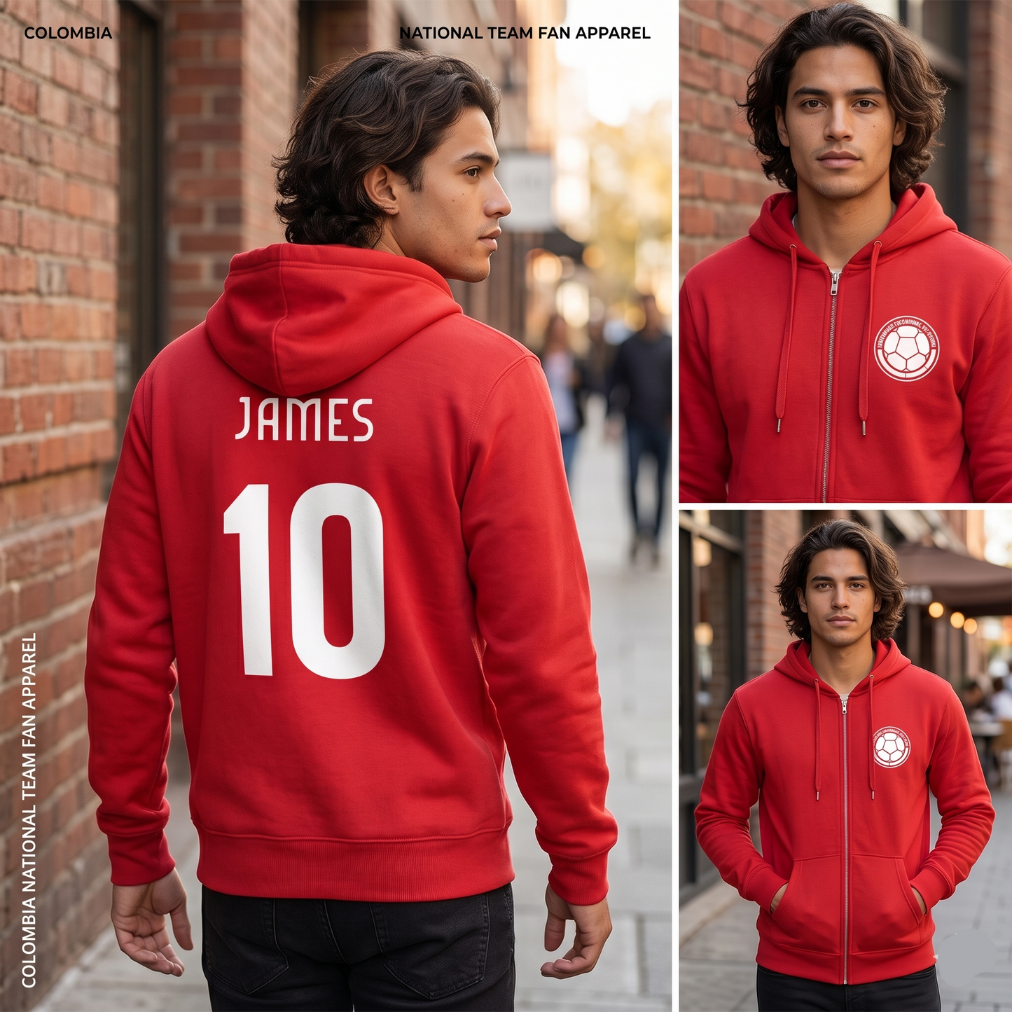 CHAQUETAS SELECCION COLOMBIA PARA HOMBRE