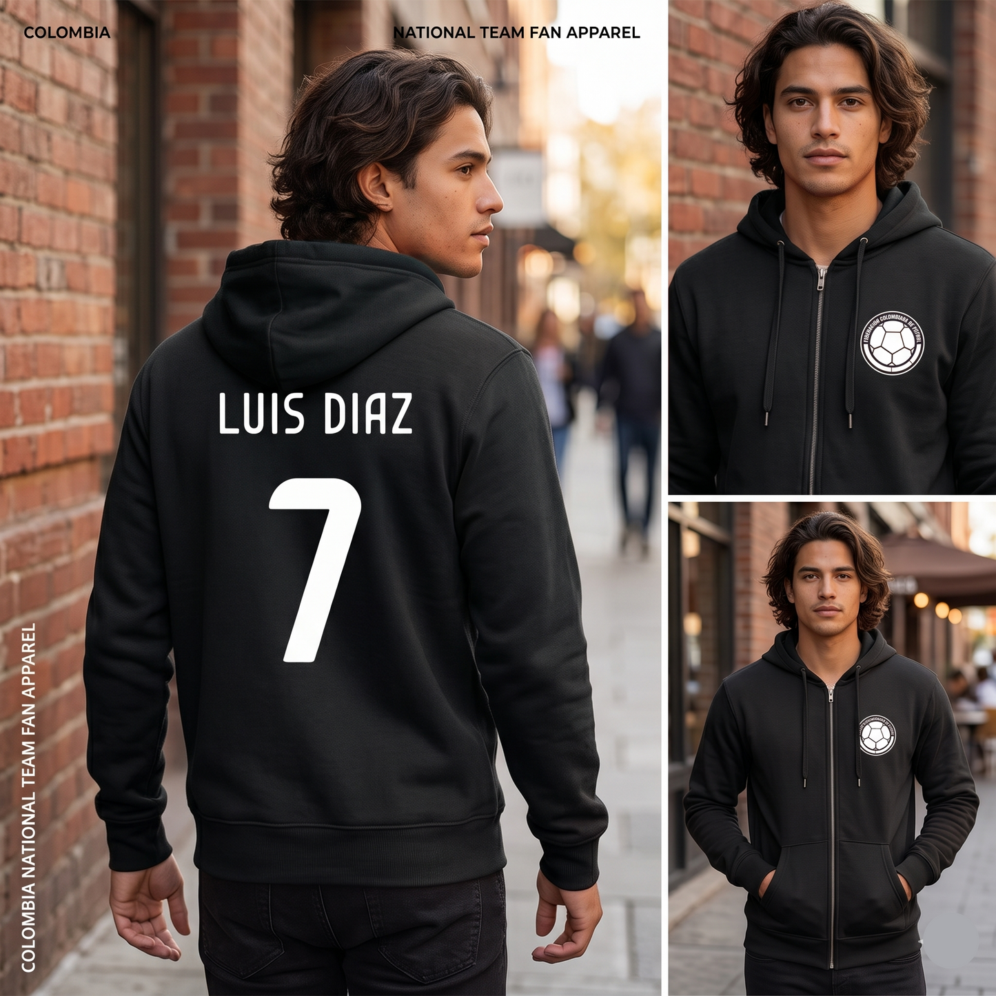 CHAQUETAS SELECCION COLOMBIA PARA HOMBRE