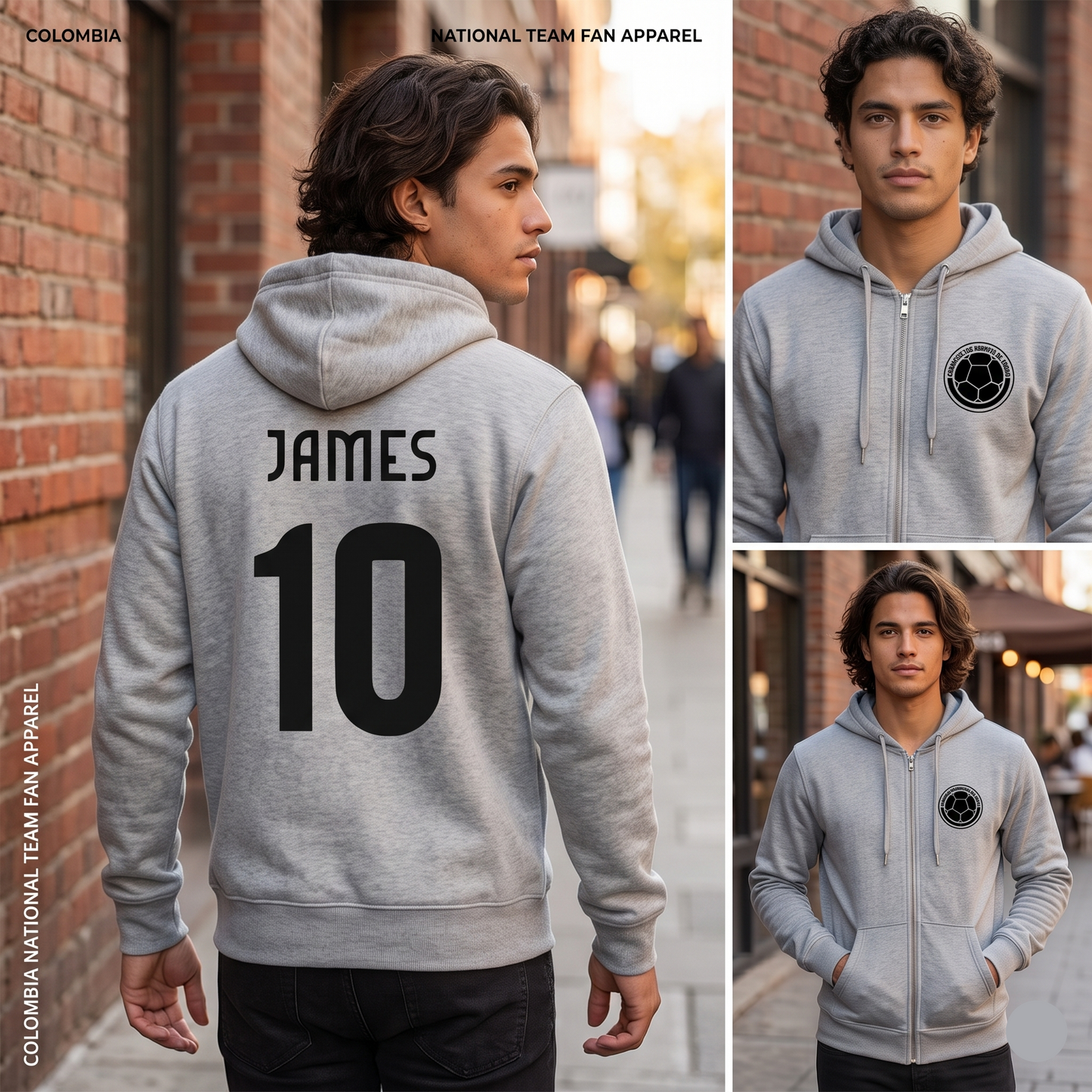 CHAQUETAS SELECCION COLOMBIA PARA HOMBRE