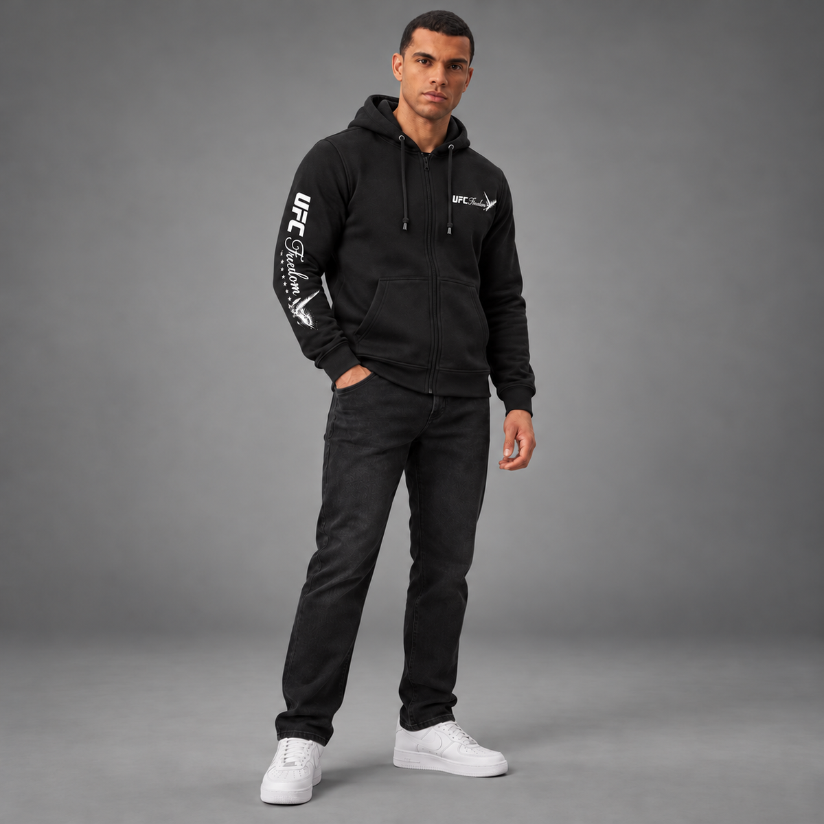 CHAQUETA UFC FREEDOM 250 ALGODON MONACO