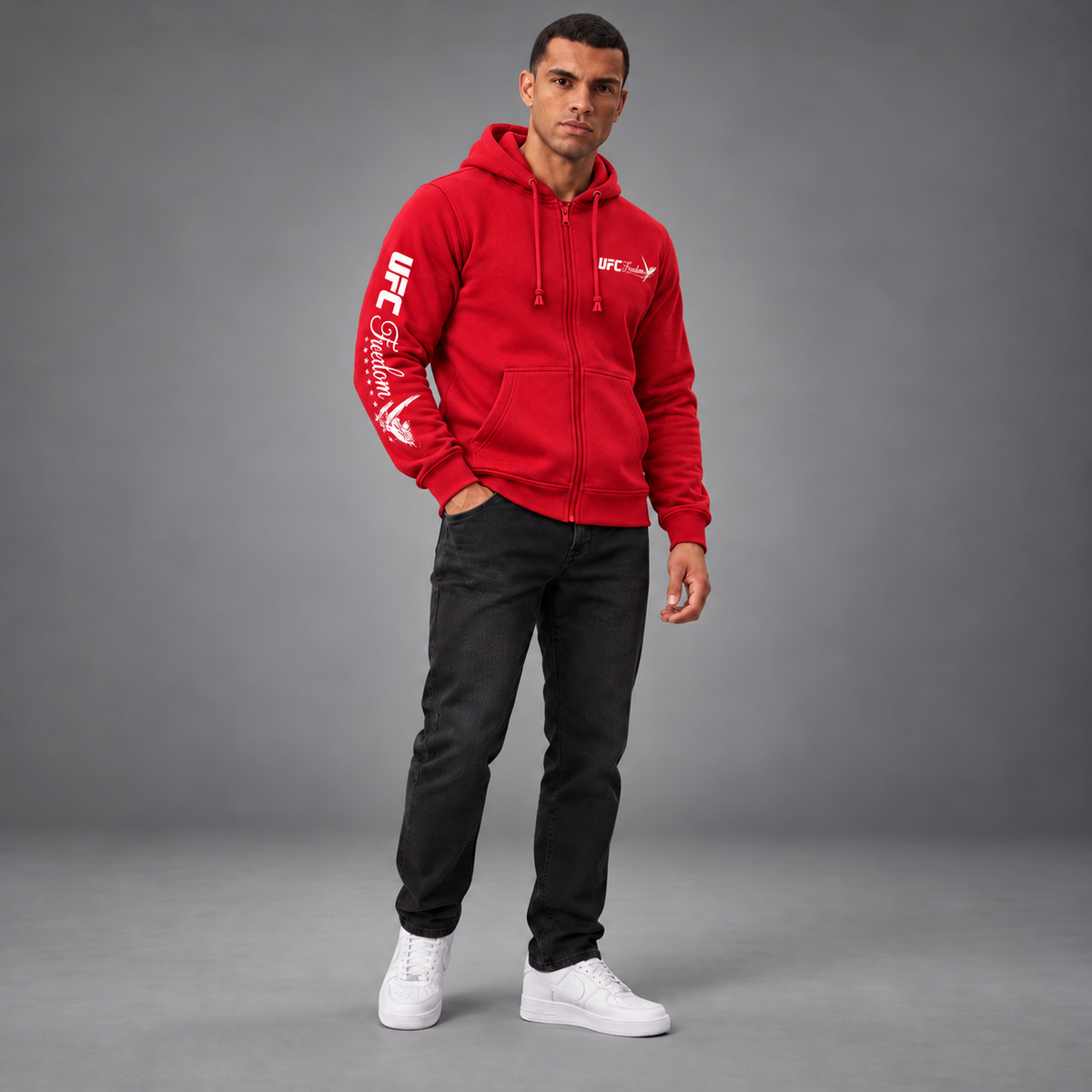 CHAQUETA UFC FREEDOM 250 ALGODON MONACO