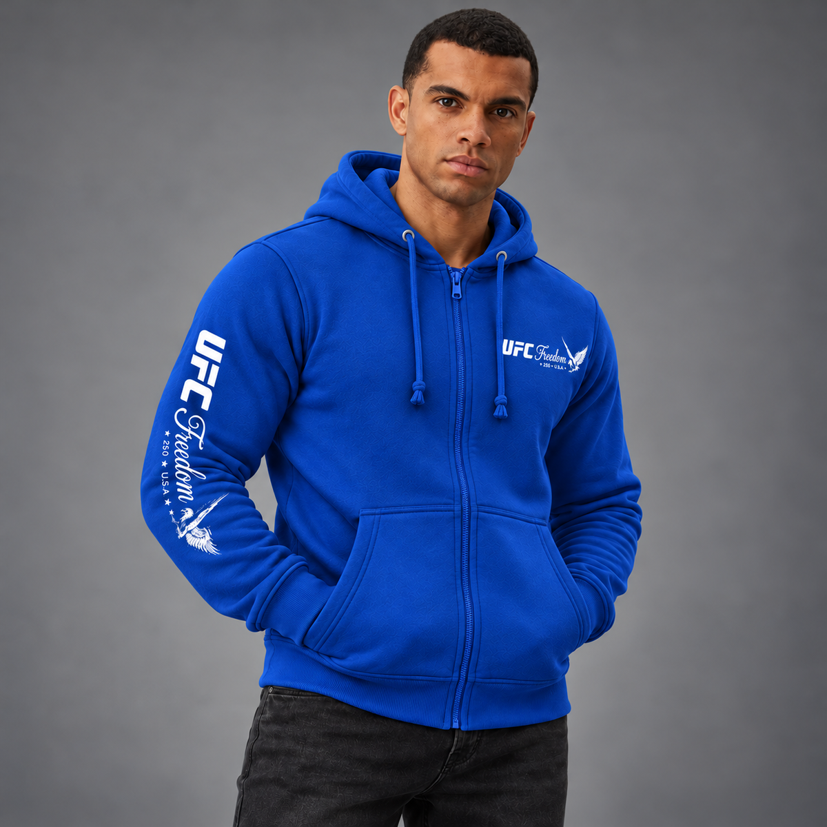 CHAQUETA UFC FREEDOM 250 ALGODON MONACO