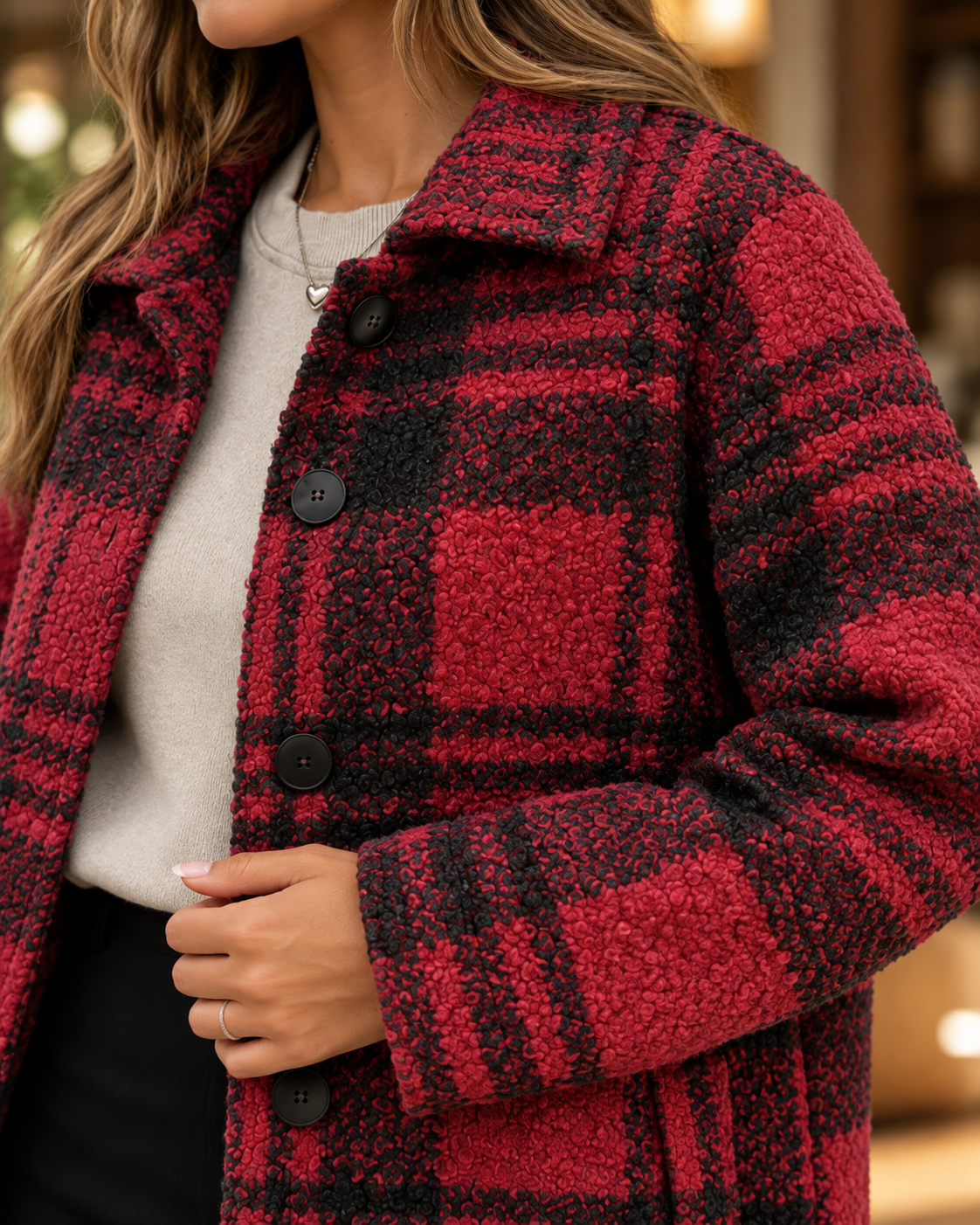 Cami chaqueta Florencia paño voucle