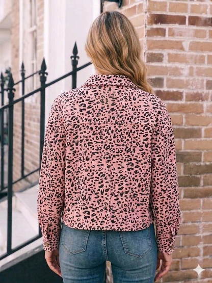 CHAQUETA EN PANA PARA MUJER