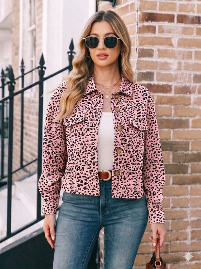 CHAQUETA EN PANA PARA MUJER